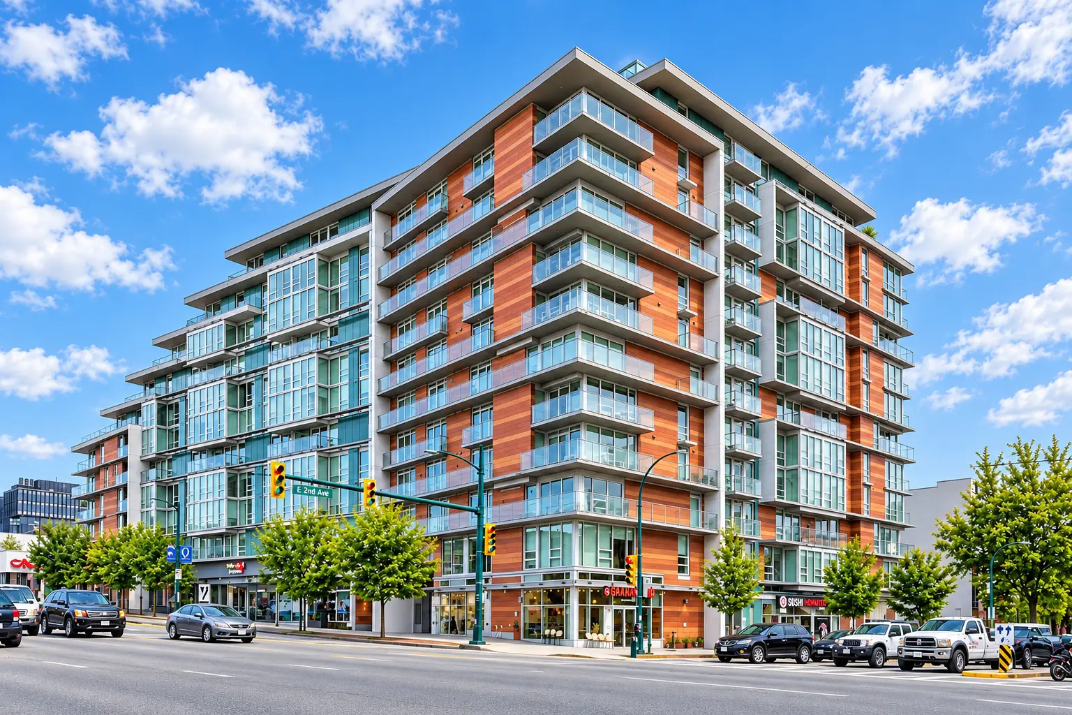 ⁦1007-180 E 2nd Ave, Vancouver BC⁩، عکس ⁦1⁩